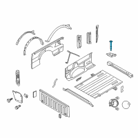 OEM Lincoln Mark LT Mount Bolt Diagram - -W709424-S902