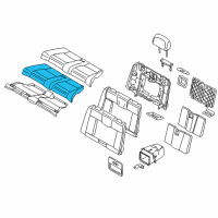 OEM 2009 BMW 128i Seat Upholstery Diagram - 52-20-9-135-546