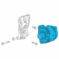 OEM 2017 GMC Canyon Alternator Diagram - 84169187