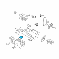 OEM 2012 Ford Mustang Module Diagram - 8S4Z-13C788-A