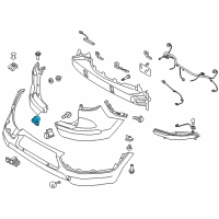 OEM 2013 Kia Sportage Ultrasonic Sensor As Diagram - 957203W000