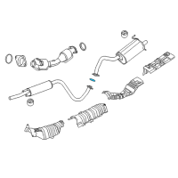 OEM Nissan Sentra Gasket - Exhaust Diagram - 20691-57E0A