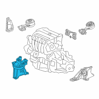 OEM Acura ILX Mounting Diagram - 50820-TV9-A03