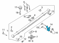 OEM 2021 Ford F-150 SHACKLE ASY Diagram - ML3Z-5776-A