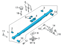 OEM Ford F-150 SPRING - REAR Diagram - ML3Z-5560-H