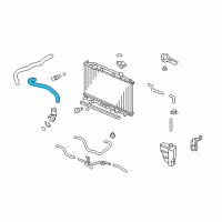 OEM 2010 Honda Accord Hose, Water (Lower) Diagram - 19506-R40-A01