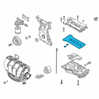 OEM 2022 Ford EcoSport Valve Cover Gasket Diagram - CM5Z-6584-A