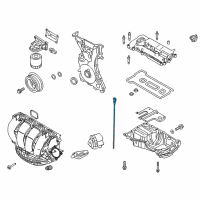 OEM 2020 Ford SSV Plug-In Hybrid Dipstick Diagram - CP9Z-6750-B