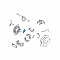 OEM 2009 Hummer H3 Anchor Diagram - 10386844