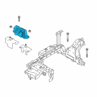 OEM 2018 Ford Focus Motor Mount Diagram - CM5Z-6038-A