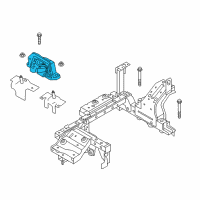 OEM 2014 Ford Focus Motor Mount Diagram - CM5Z-6038-A