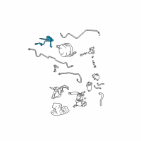 OEM 2009 Toyota 4Runner Rear Sensor Diagram - 89407-60022