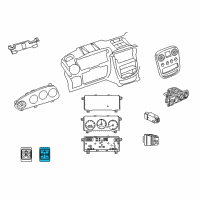 OEM 2005 Chrysler PT Cruiser Switch-Power Window Diagram - 1DX311DVAA