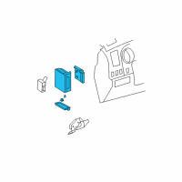 OEM Toyota Tundra Junction Block Diagram - 82730-0C091