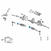 OEM Cadillac Boot Kit Seal Diagram - 22776527