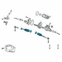 OEM 2015 Cadillac XTS Boot Kit Diagram - 22776532