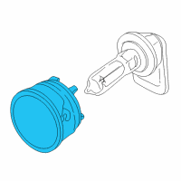 OEM 2003 Ford F-150 Fog Lamp Diagram - 3C5Z-15200-AA