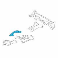 OEM BMW X5 Heat Insulation, Front Right Diagram - 51-48-7-328-442