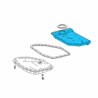 OEM Toyota Matrix Automatic Transmission Filter Diagram - 35330-28010