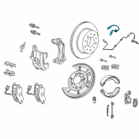 OEM 2020 Ram ProMaster 3500 Brake Diagram - 68135180AF
