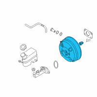 OEM Hyundai Sonata Booster Assembly-Vacuum Diagram - 59110-3Q300