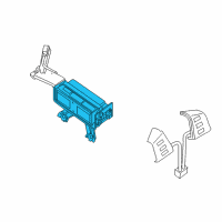 OEM 2009 Infiniti QX56 Distance Sensor Assembly Diagram - 28437-7S615