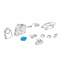OEM 2017 Toyota Corolla iM Front Sensor Diagram - 89173-19465