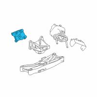 OEM 2009 Dodge Challenger Bracket-Engine Mount Diagram - 5180488AA