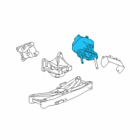 OEM 2010 Dodge Challenger Support-Engine Mount Diagram - 5037794AC