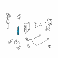 OEM 2006 Mercury Mountaineer Spark Plug Diagram - PZK-1F