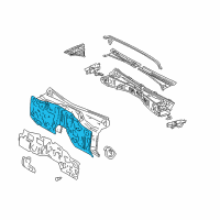 OEM 1998 Toyota Land Cruiser Dash Panel Diagram - 55101-6D190