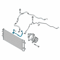 OEM 2021 BMW X1 PRESSURE HOSE ASSY COMPRESSO Diagram - 64-53-9-869-635