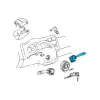 OEM Toyota RAV4 Wiper Switch Diagram - 84652-42120