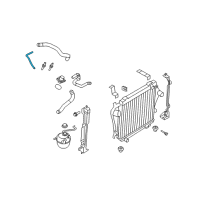 OEM 2006 Ford E-350 Super Duty Thermostat Housing Diagram - 3C3Z-8592-AB