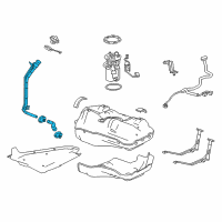 OEM 2014 Chevrolet Sonic Filler Pipe Diagram - 95367682