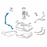 OEM 2020 Chevrolet Sonic Filler Pipe Diagram - 95367682