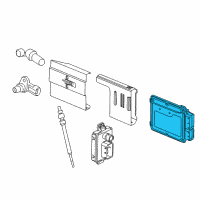 OEM 2015 Chevrolet Cruze ECM Diagram - 12646983