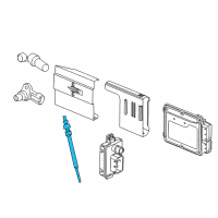 OEM Chevrolet Glow Plug Asm Diagram - 12656288