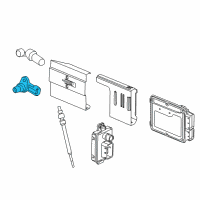 OEM Chevrolet Cruze Camshaft Sensor Diagram - 55216243