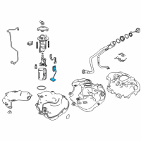 OEM 2018 Toyota Prius Prime Fuel Gauge Sending Unit Diagram - 83320-47110