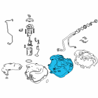 OEM 2022 Toyota Prius AWD-e Fuel Tank Diagram - 77001-47170