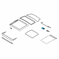 OEM Ford MOTOR ASY - WITHOUT DRIVE Diagram - LJ6Z-15790-A