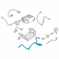 OEM Jeep Wrangler Tube-Fuel Vapor Diagram - 68084963AF