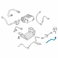 OEM Jeep Wrangler JK Tube-Fuel Vapor Diagram - 68143715AB