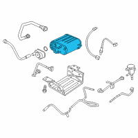 OEM 2018 Jeep Wrangler JK CANISTER-Vapor Diagram - 5147127AF