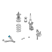 OEM 2011 Honda Element Bush, Front Arm (Lower) (Yamashita) Diagram - 51392-S5A-701