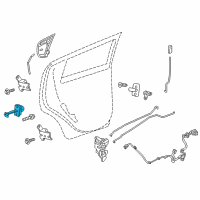 OEM 2017 Chevrolet Spark Door Check Diagram - 42533216
