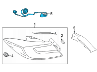 OEM 2022 Toyota GR86 Harness Diagram - SU003-10493