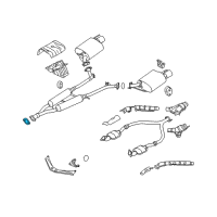 OEM Infiniti FX35 Gasket-Exhaust Diagram - 20692-8H30A