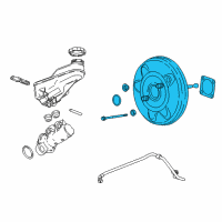 OEM 2016 Chevrolet Malibu Brake Booster Diagram - 84038602